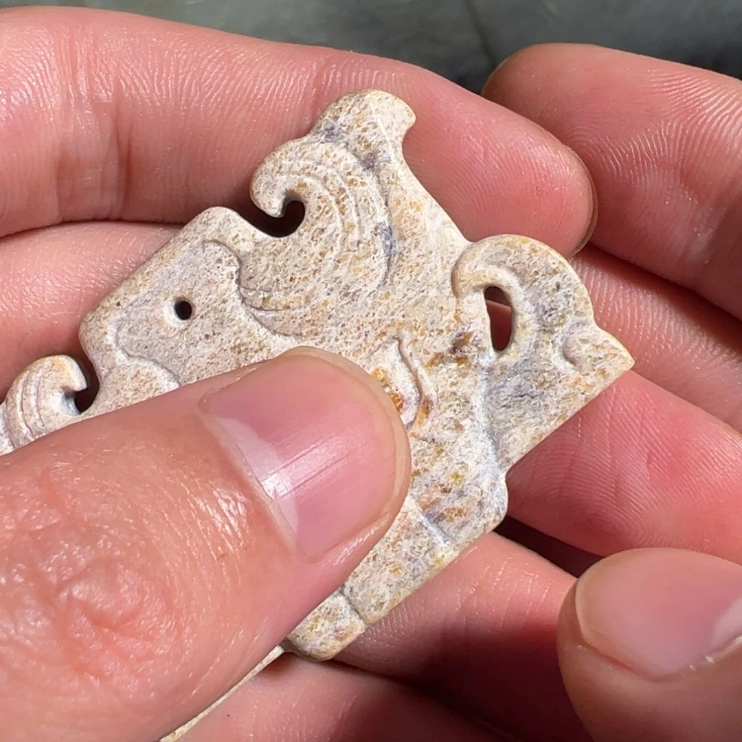 和田玉如图未镶嵌愚*