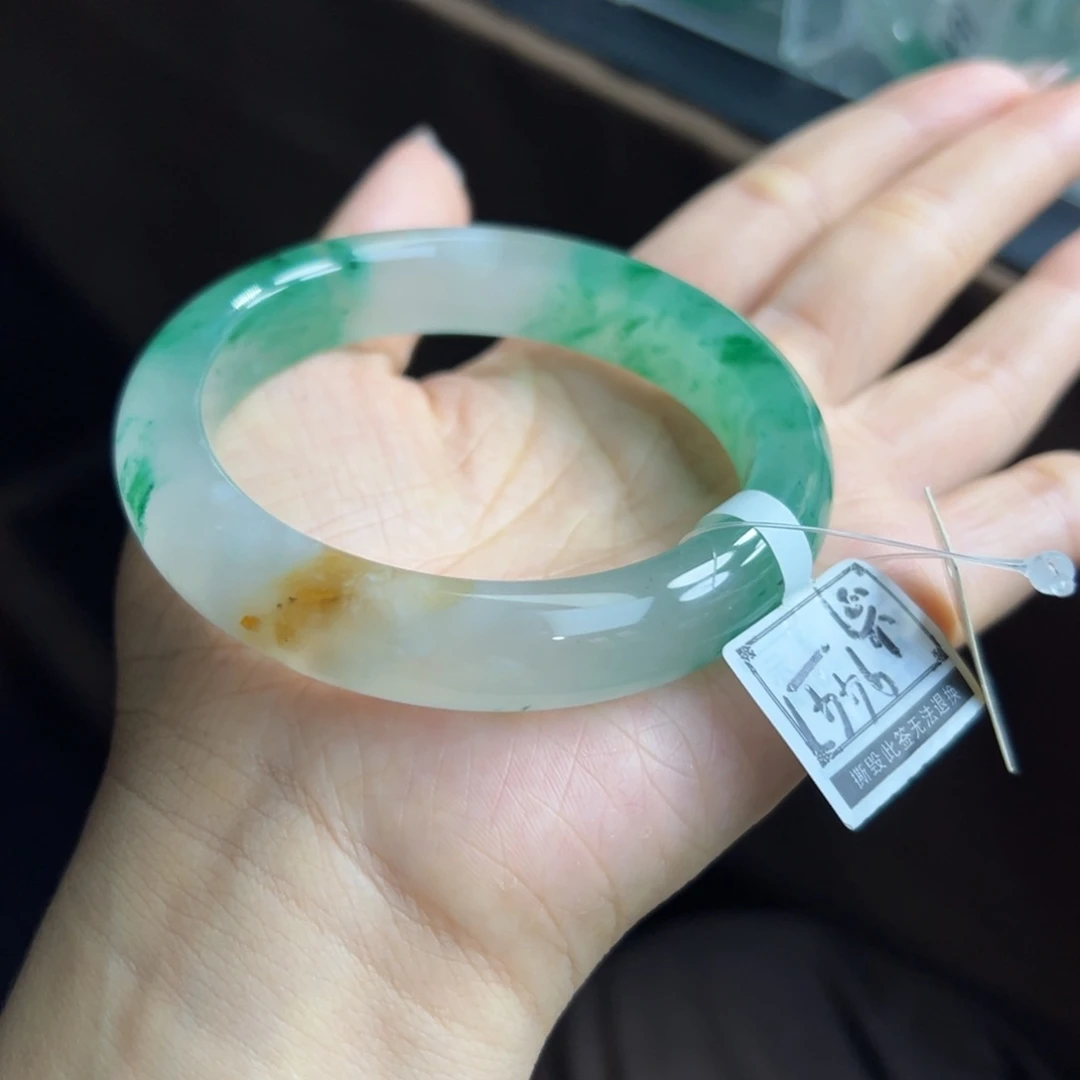 石英质玉手镯未镶嵌非洲翠57