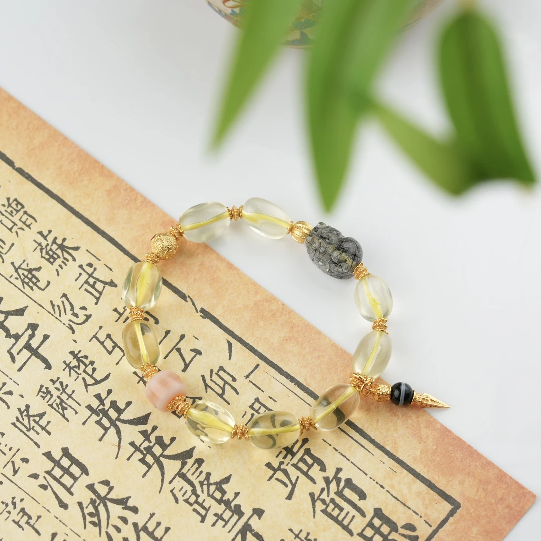 壹加师弟丨手工设计px水晶手串多样性发货发一