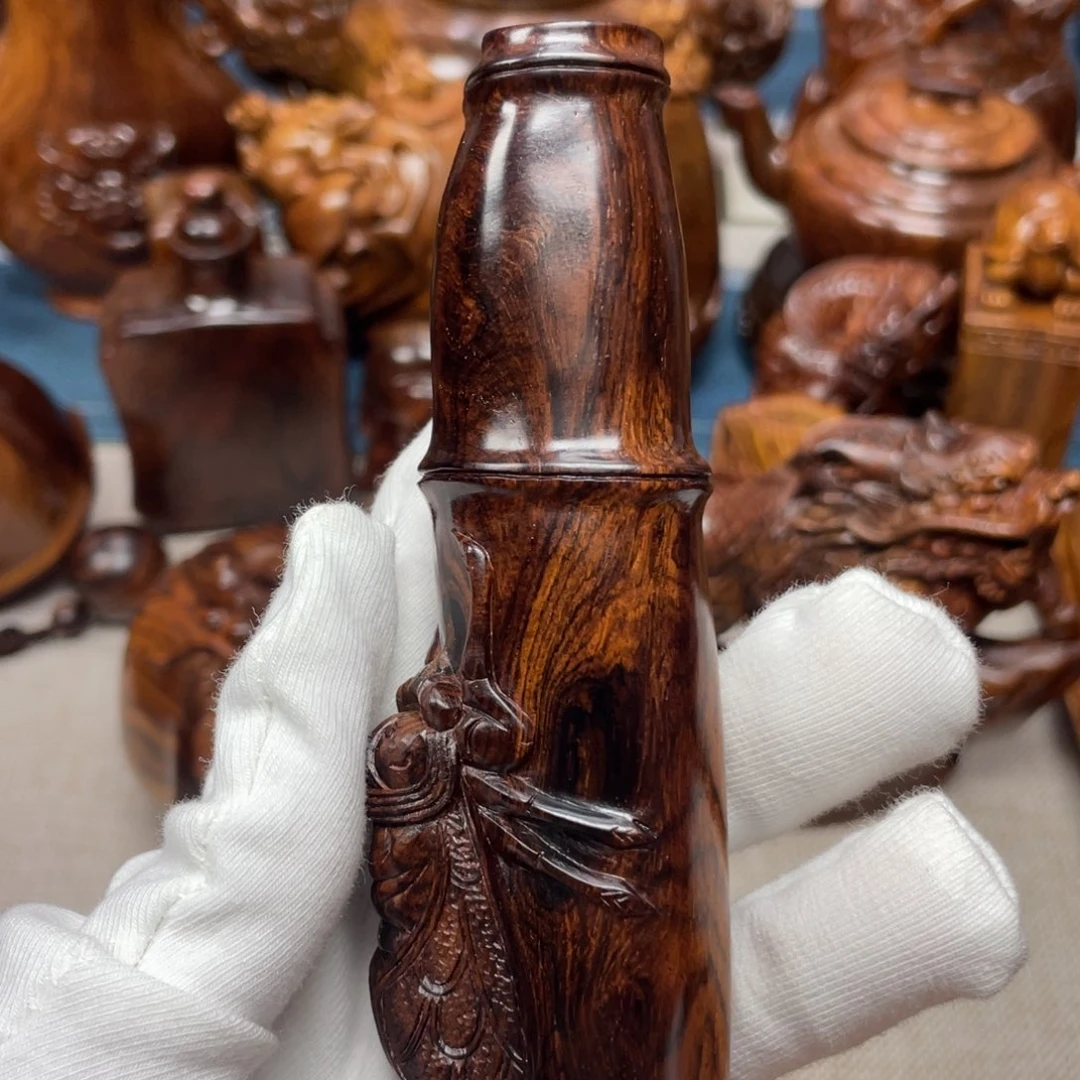 云***海黄花梨/降香黄檀手把件