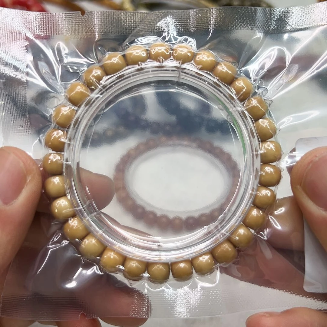 星月菩提手串15傲世糯冰龙脊梯田单圈87