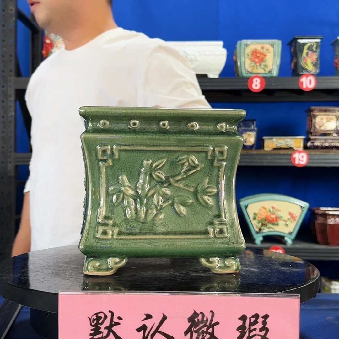 574玉绿微瑕外口19内深16