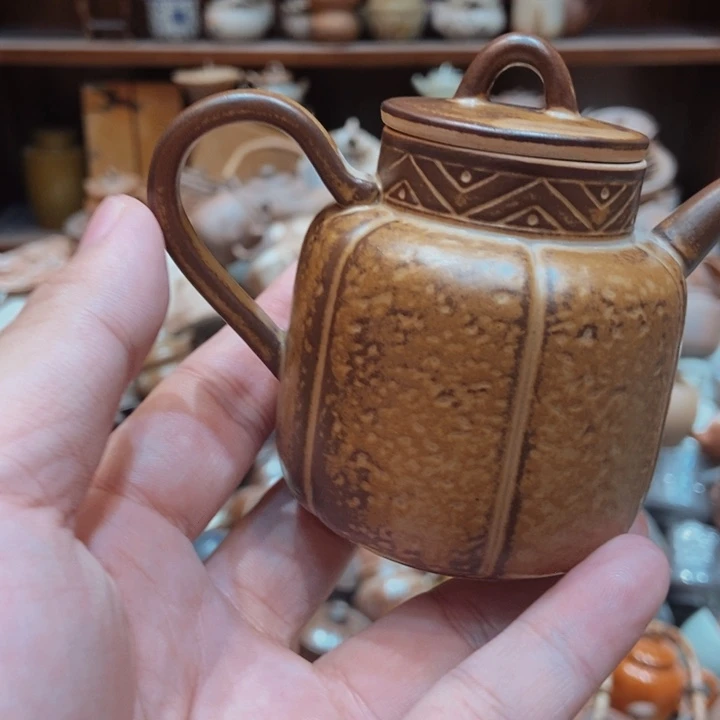 柴烧老岩泥高端茶器