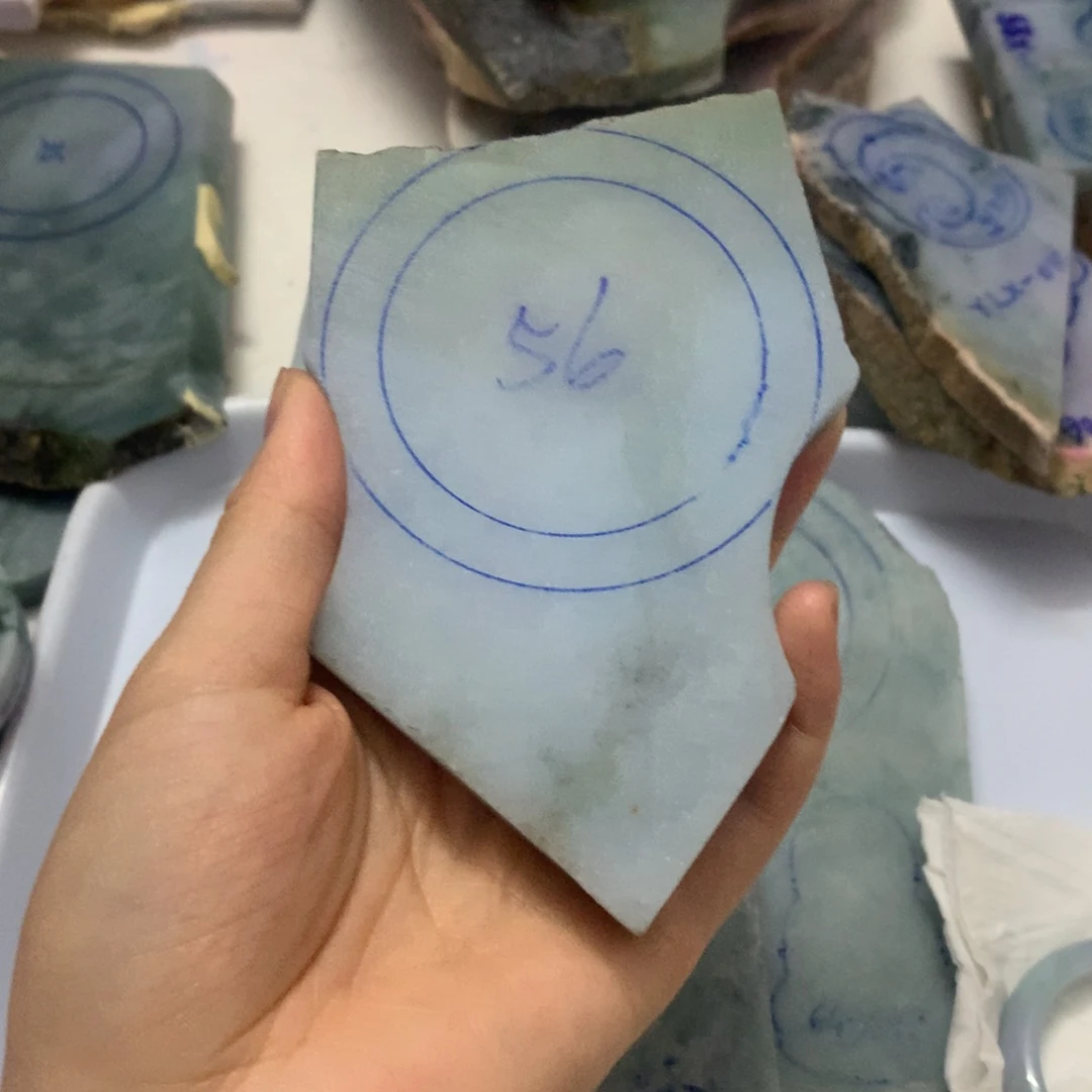 文***翡翠散珠翡翠裸石