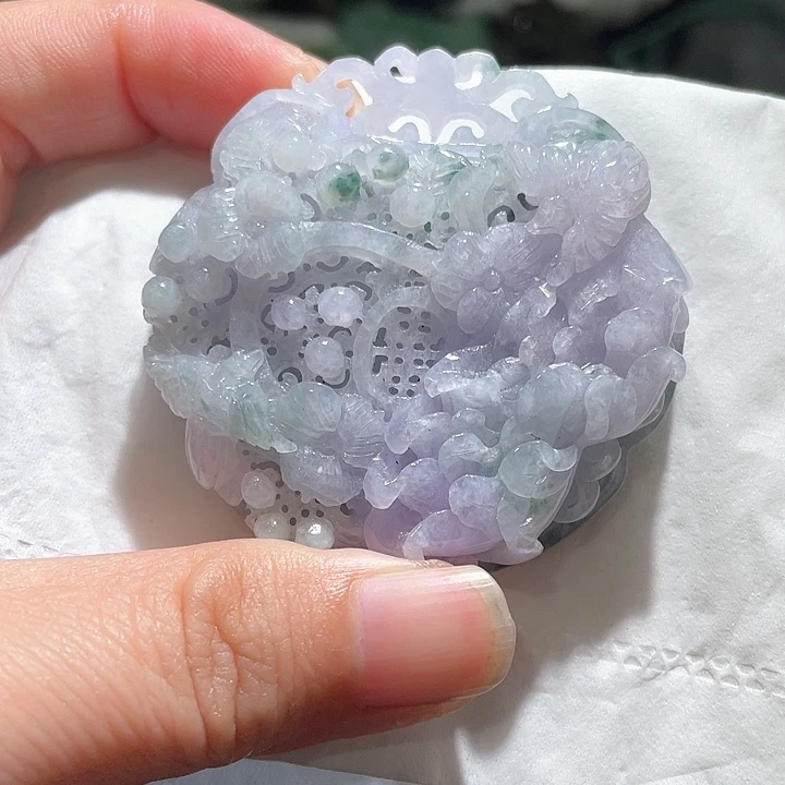 颈饰未镶嵌翡翠天