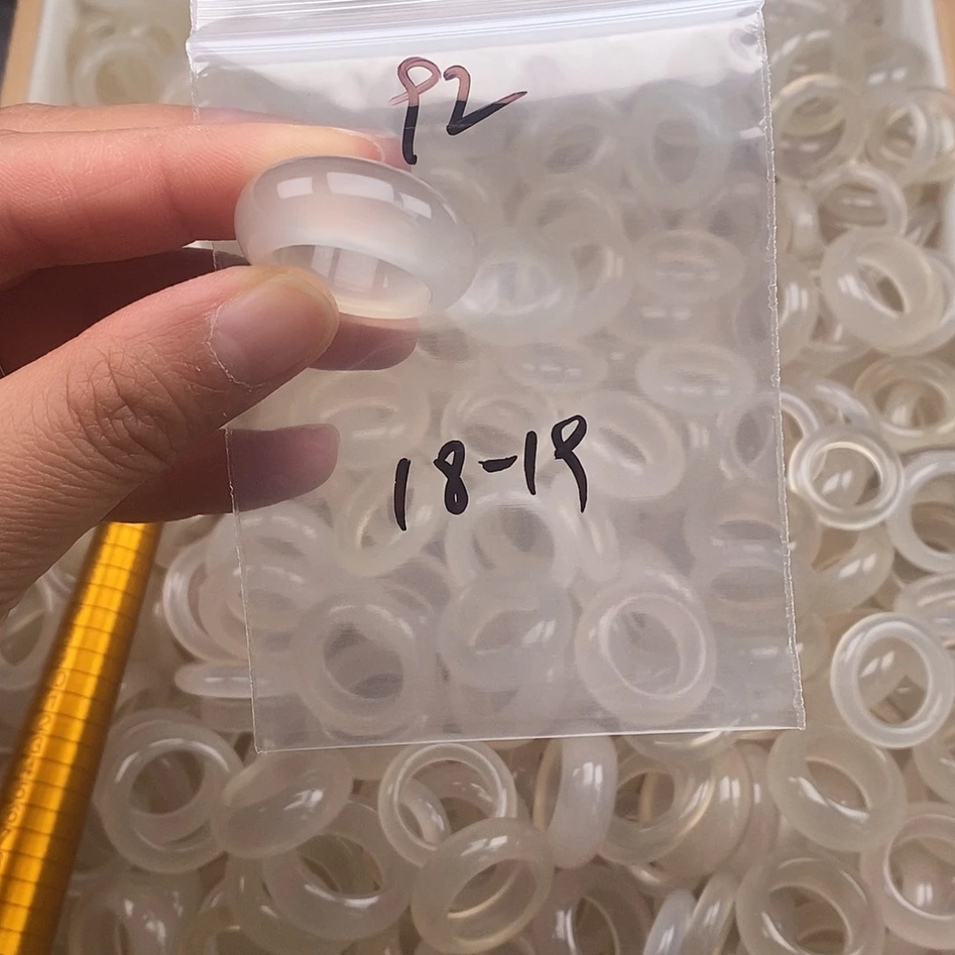 玛瑙/玉髓戒指合金