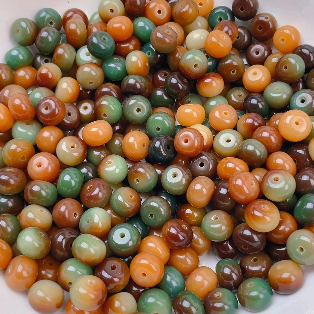 菩提根/象牙果吊坠敦煌扁珠120颗