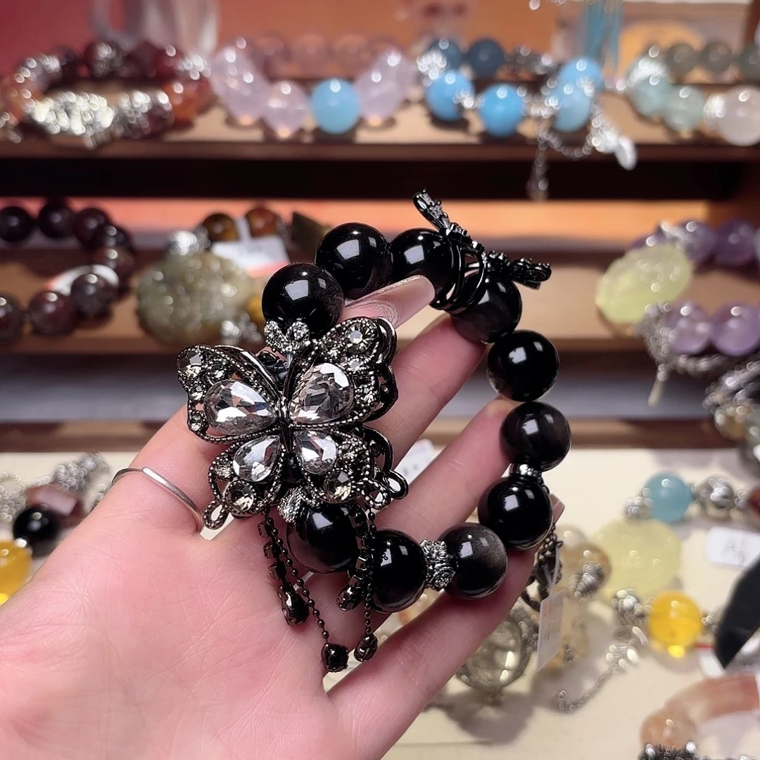 水晶手链合金R***r手串