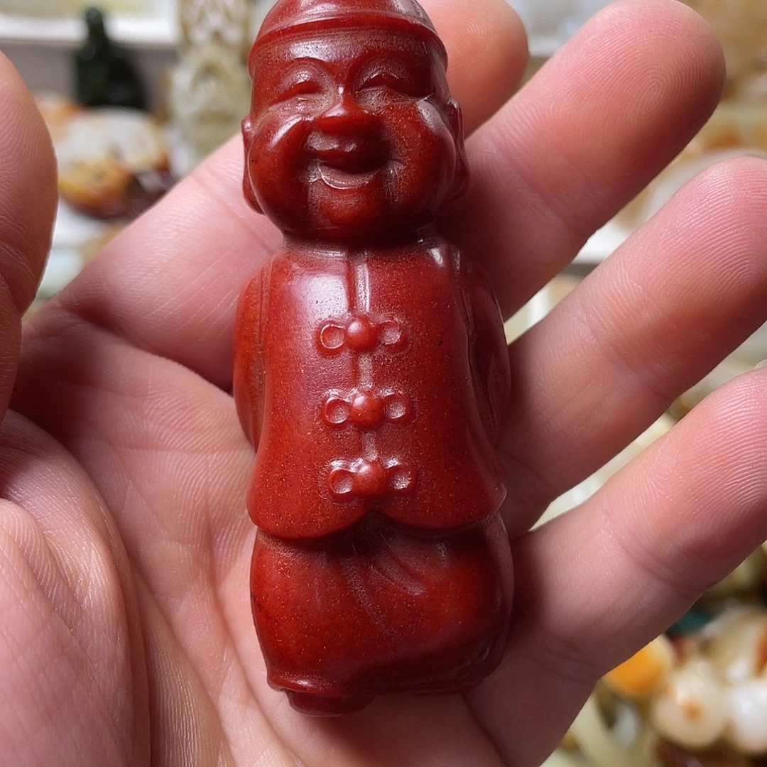 无***鸟颈饰未镶嵌和田玉