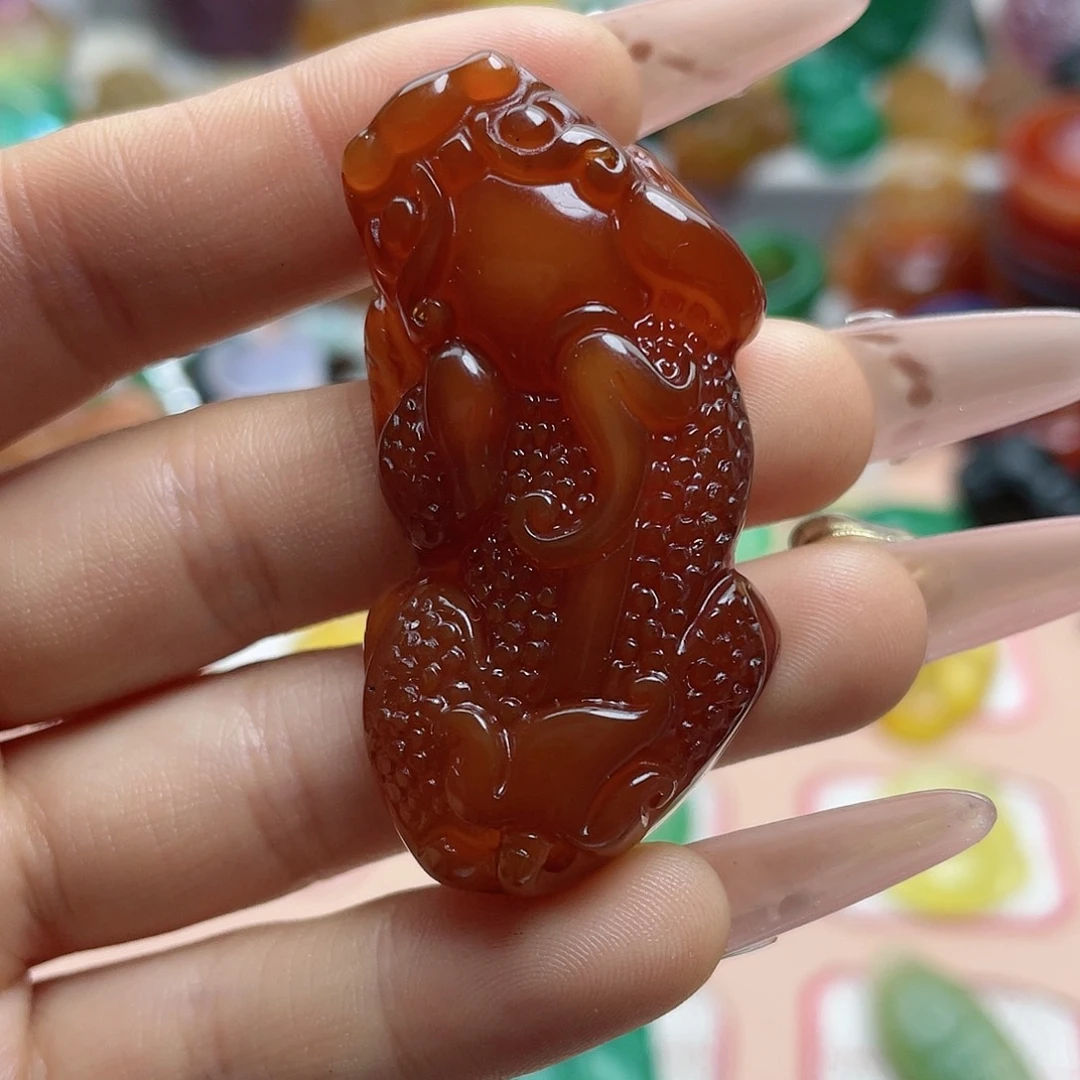 玛瑙/玉髓颈饰合金Z****1