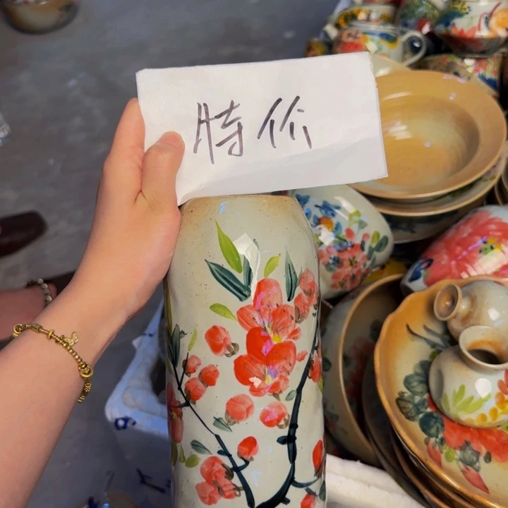 瓷片景德镇陶瓷手工手绘