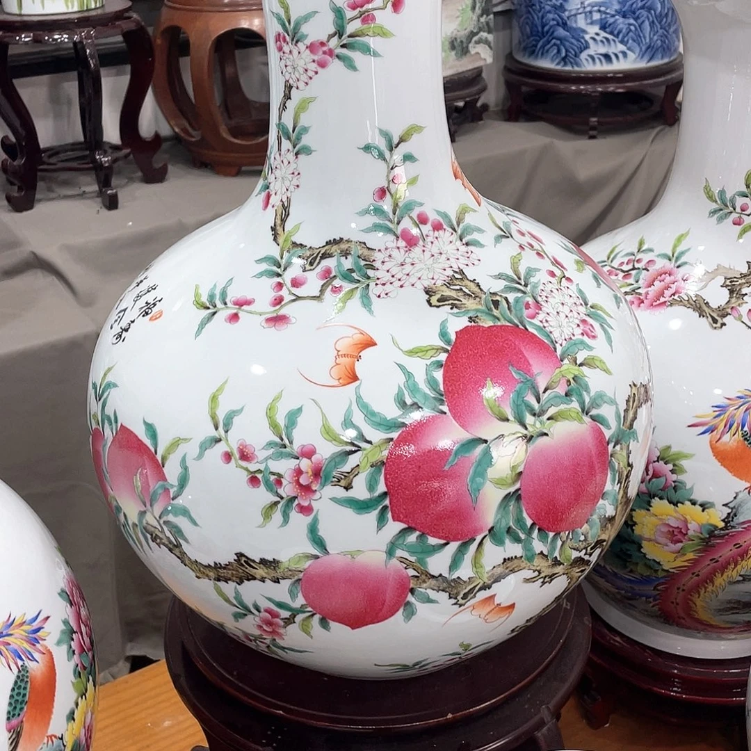 收***下摆件陶景德镇的陶瓷