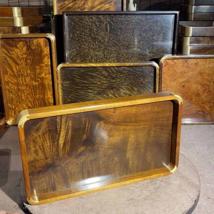 金丝楠知*金丝楠木文盘