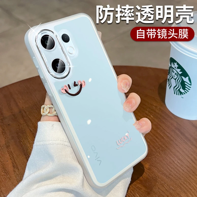 适用vivos30手机壳新款s30promini透明外壳vivo全包带镜头膜s20软