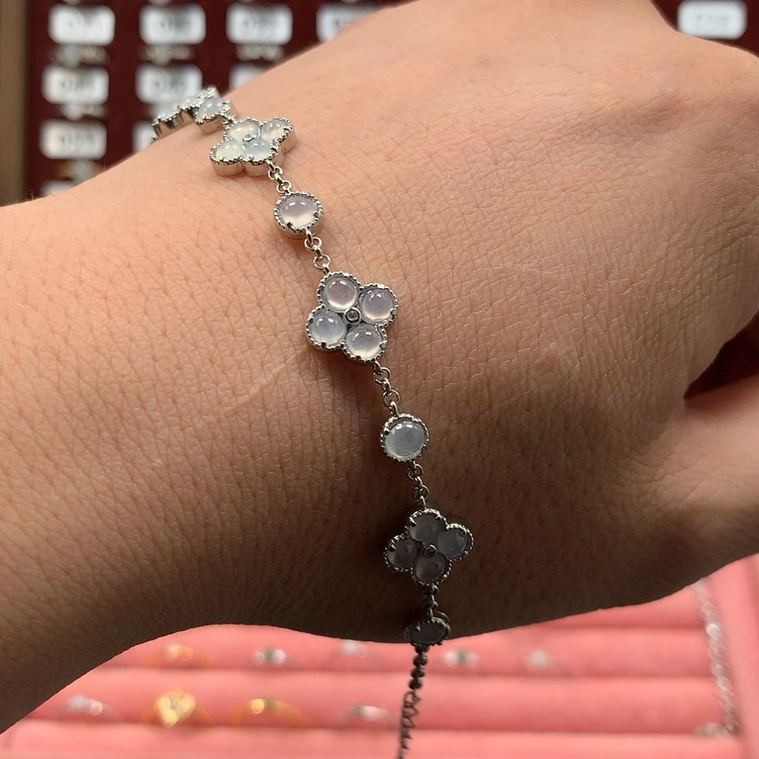 楠***儿翡翠银S925镶嵌戒指5