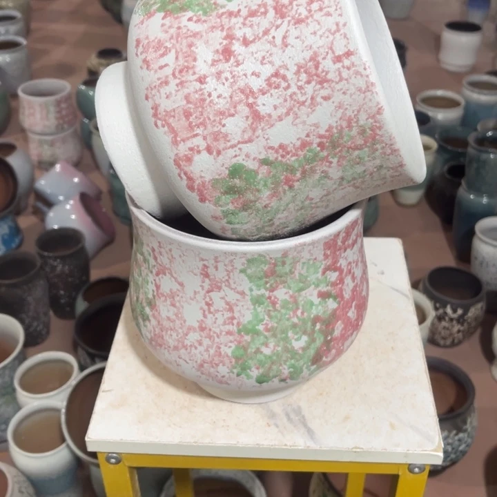 花盆紫砂口径19高度20两只正品