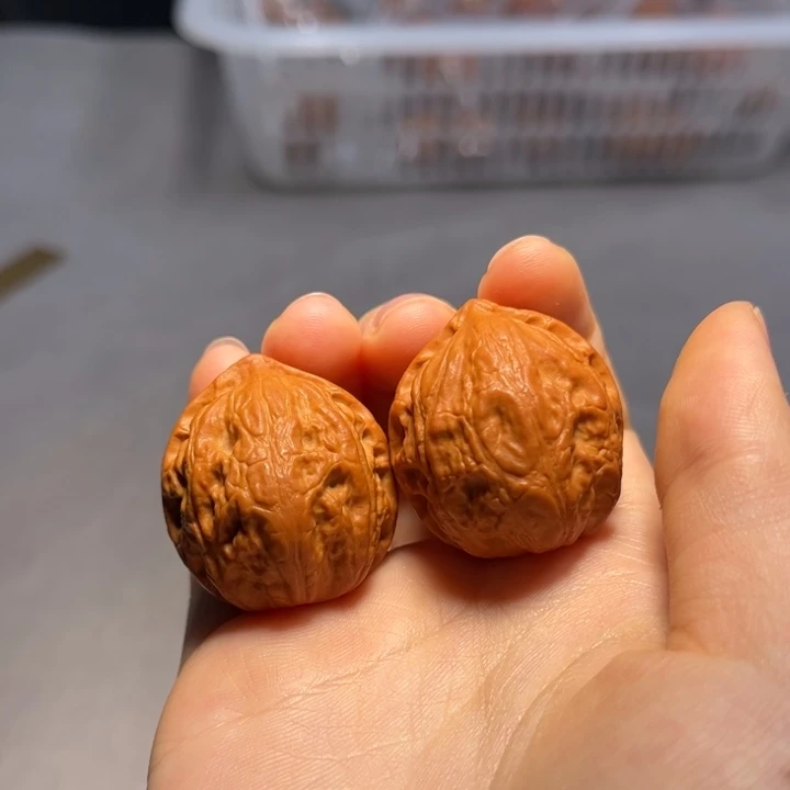 文玩核桃把件四喜丸子741