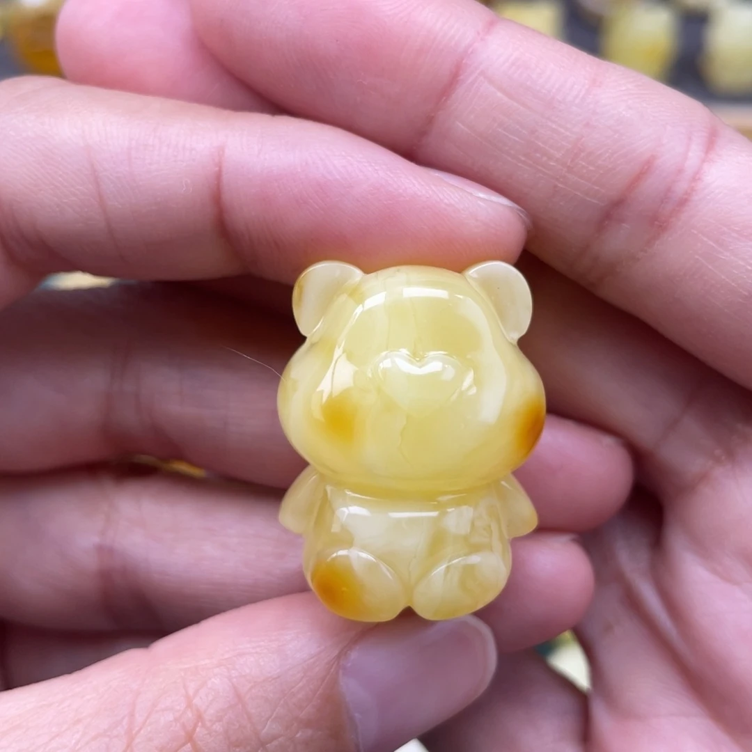 裸石琥珀未镶嵌蜜蜡