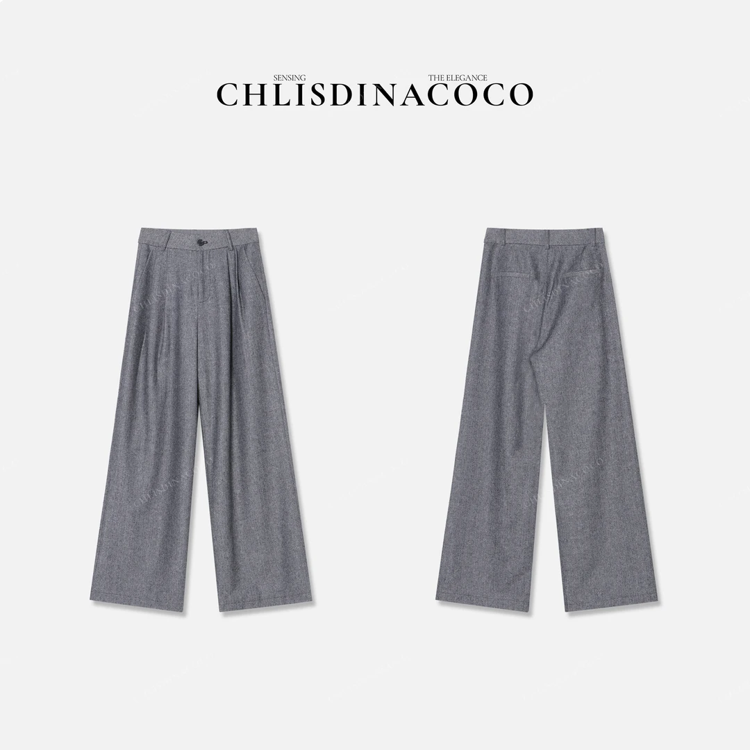 AR丨“恋恋深情”时尚休闲直筒长裤C1J825CK243