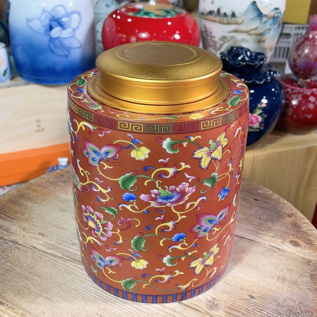 【闪购商品】罐陶瓷茶叶罐密封罐