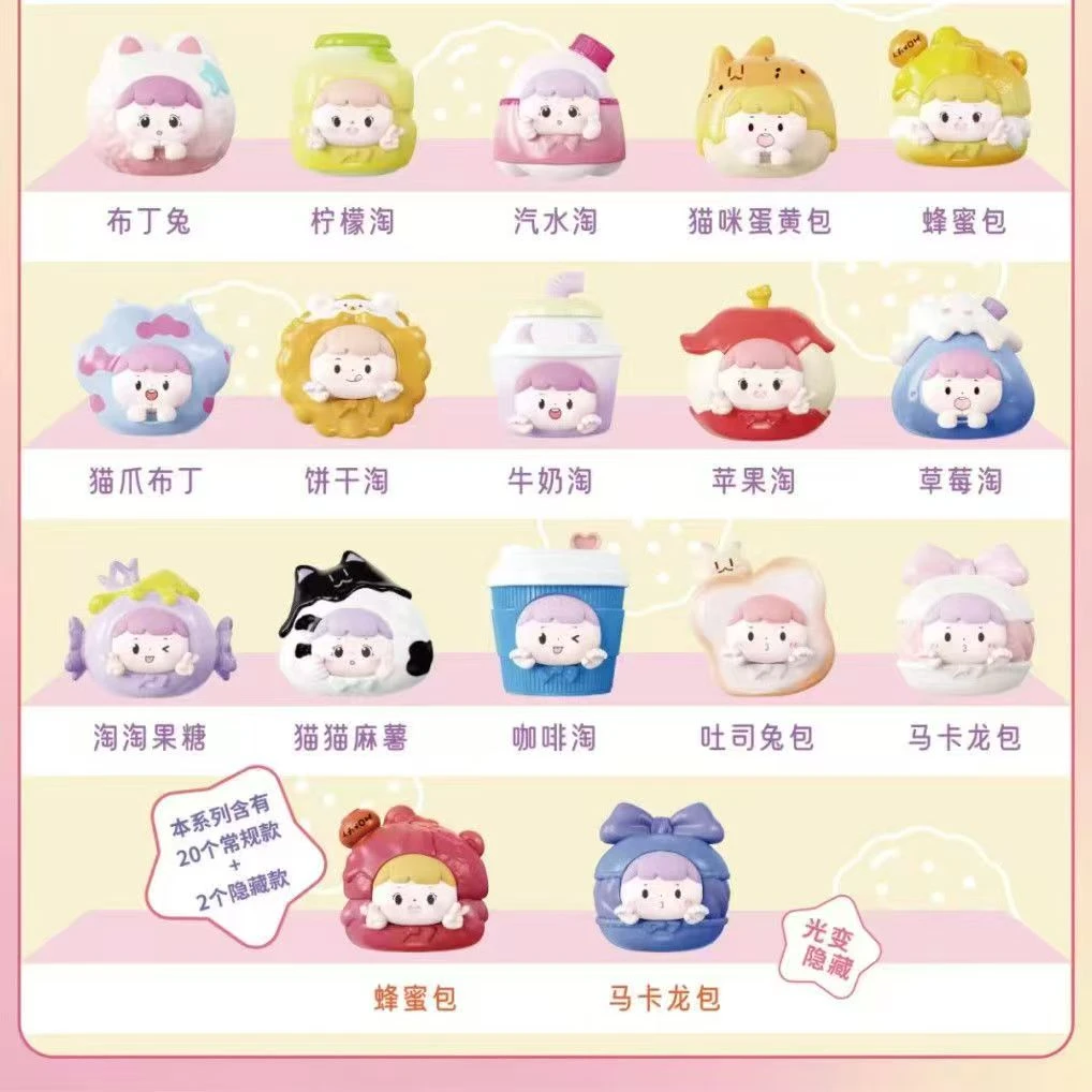 三小毛盲盒【默认代拆】萌粒潮玩盲盒-拆开不退不换