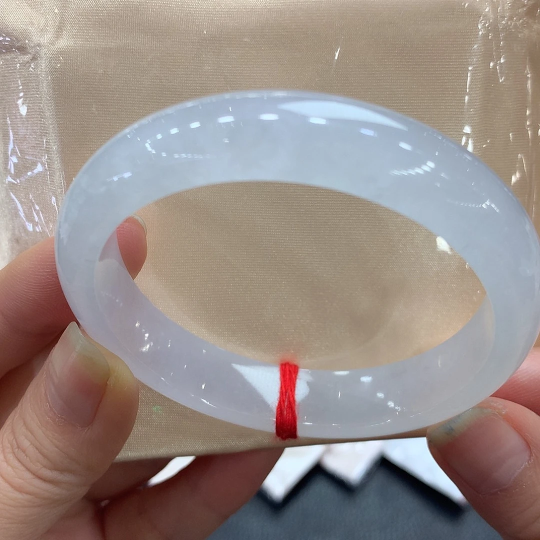 翡翠未镶嵌手镯57正圈