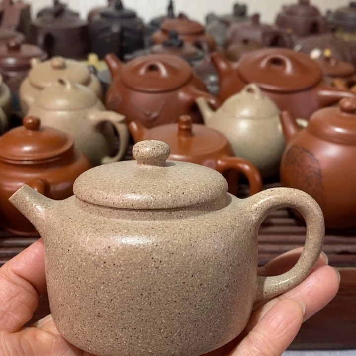 紫砂茶壶微瑕处理一把