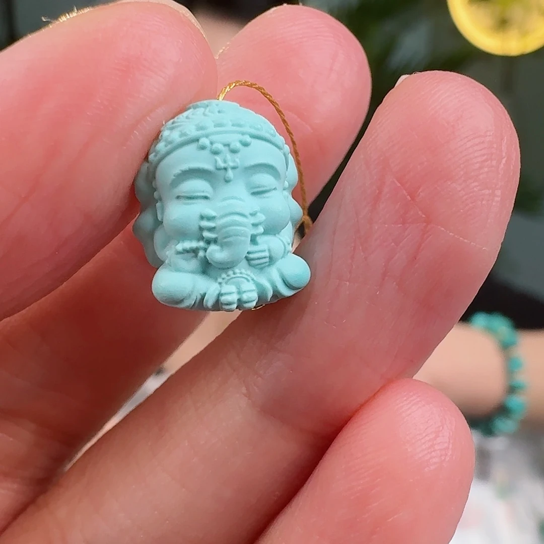 绿松石珠宝奇石未镶嵌