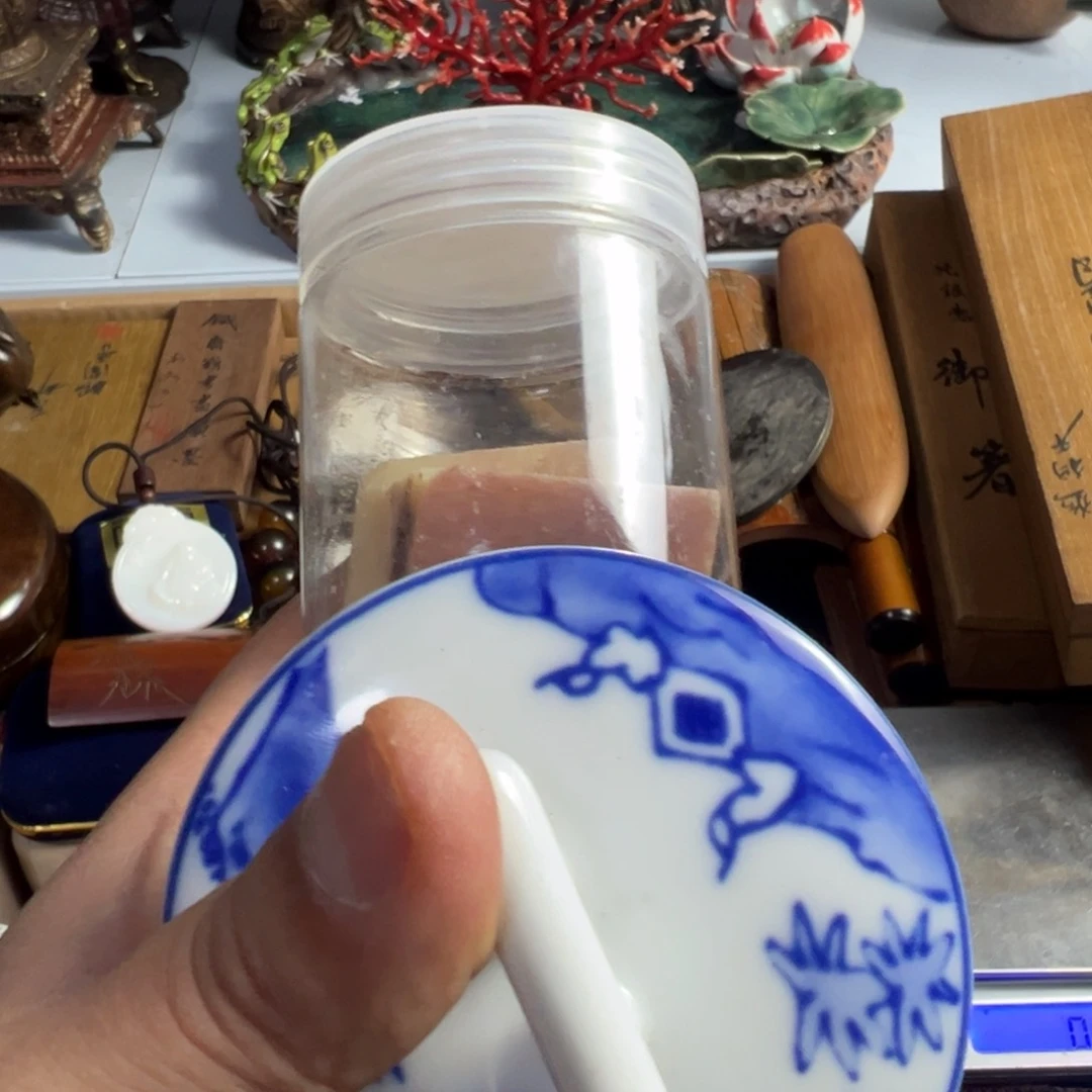 紫砂茶碗我家粉皮真好看啊