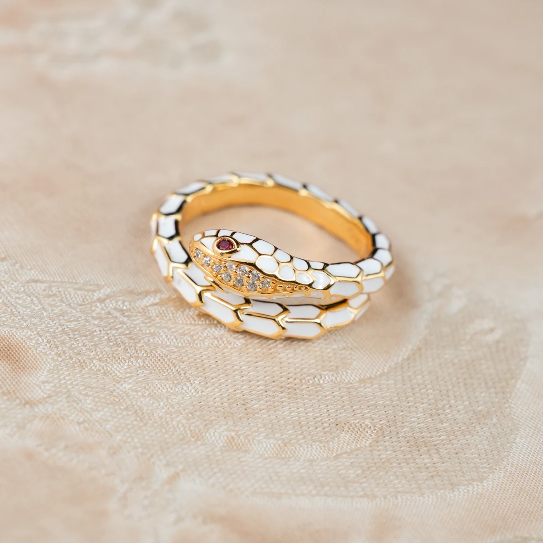 925银戒指 【一菲臻选】蛇戒指-S925银-LJ2|BYS1