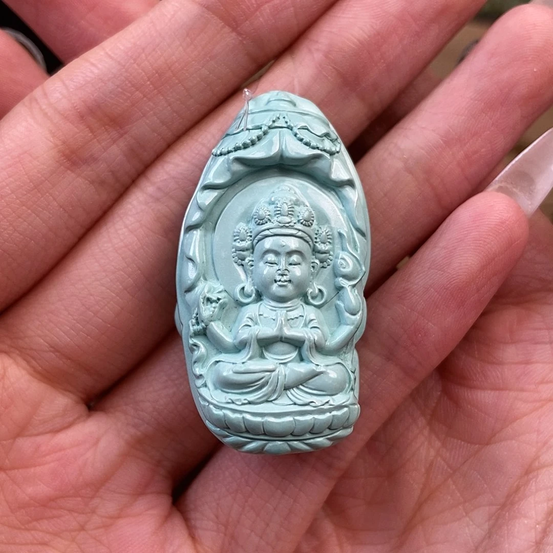 未镶嵌绿松石珠宝奇石