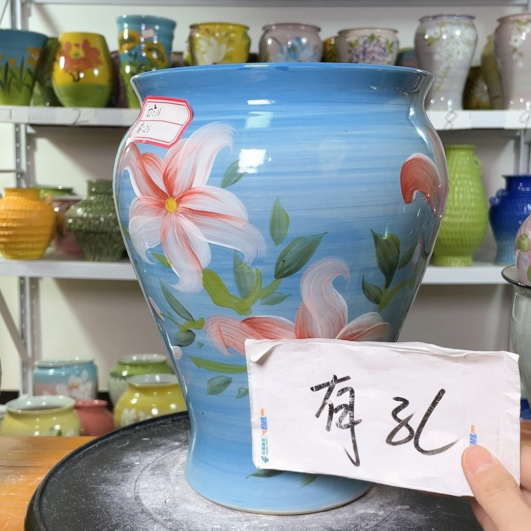 景德镇陶瓷花盆花器暇258