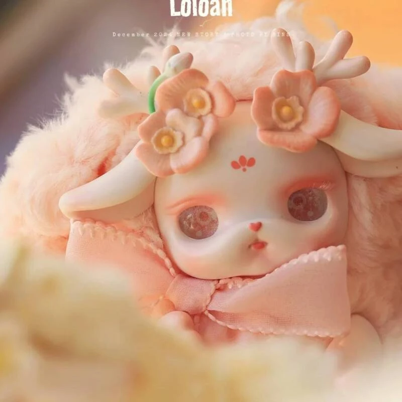 【CQTOYS】LOLOAN洛洛安一鹿生花潮玩毛绒公仔盲盒