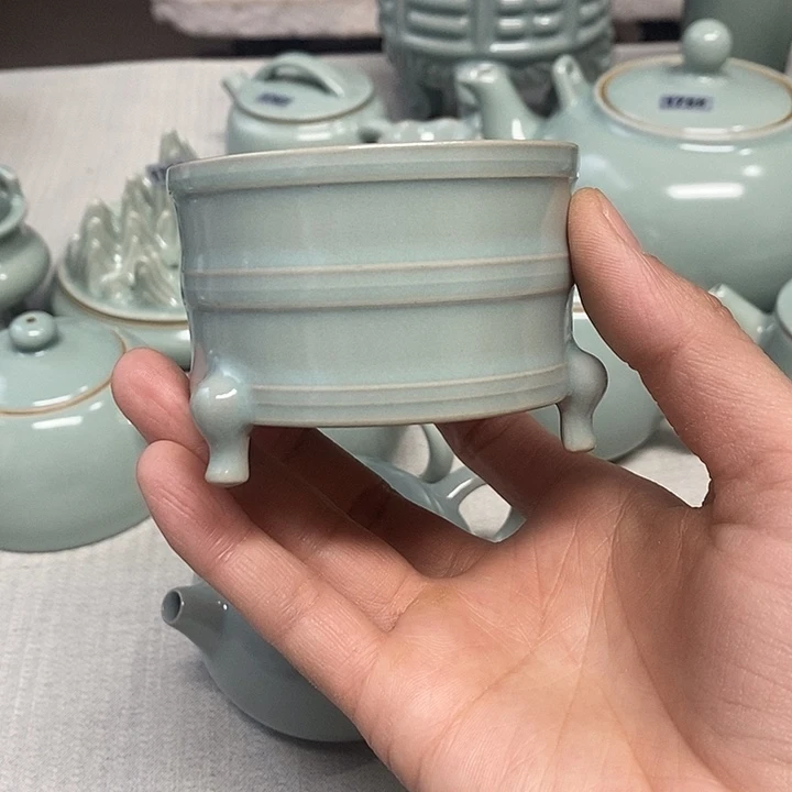 汝瓷开窑青鸾汝瓷微瑕