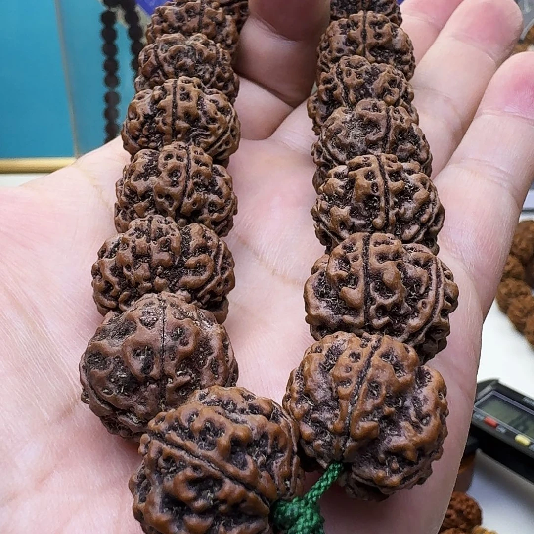 金刚菩提手串安娜铁籽梅花