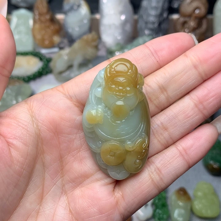 和田玉挂件未镶嵌