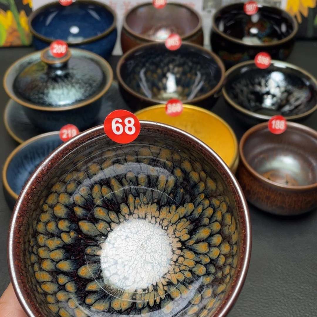 茶盏68 建窑建盏茶盏