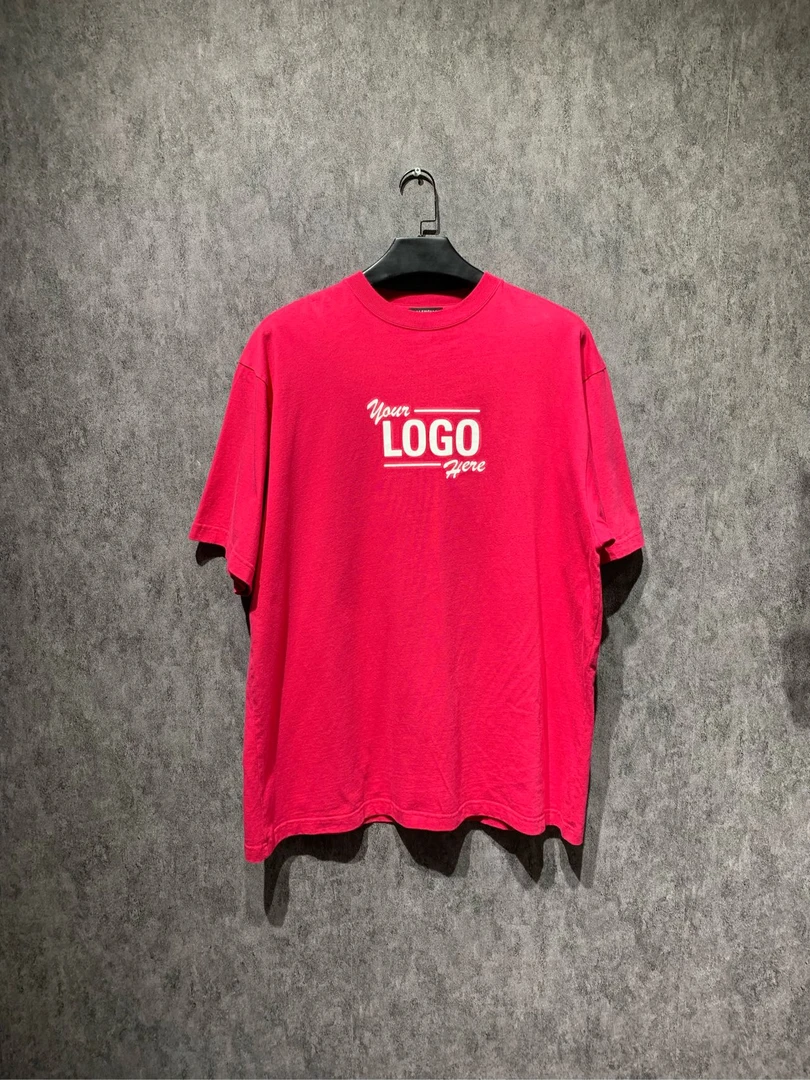 全新未使用  【Balenciaga】字母印花短袖/s码/Y8734935