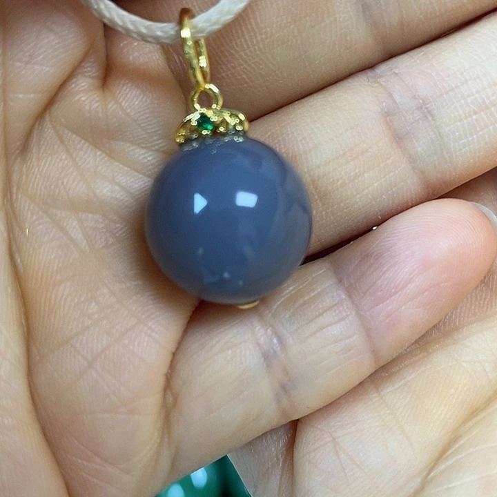 玛瑙/玉髓颈饰合金