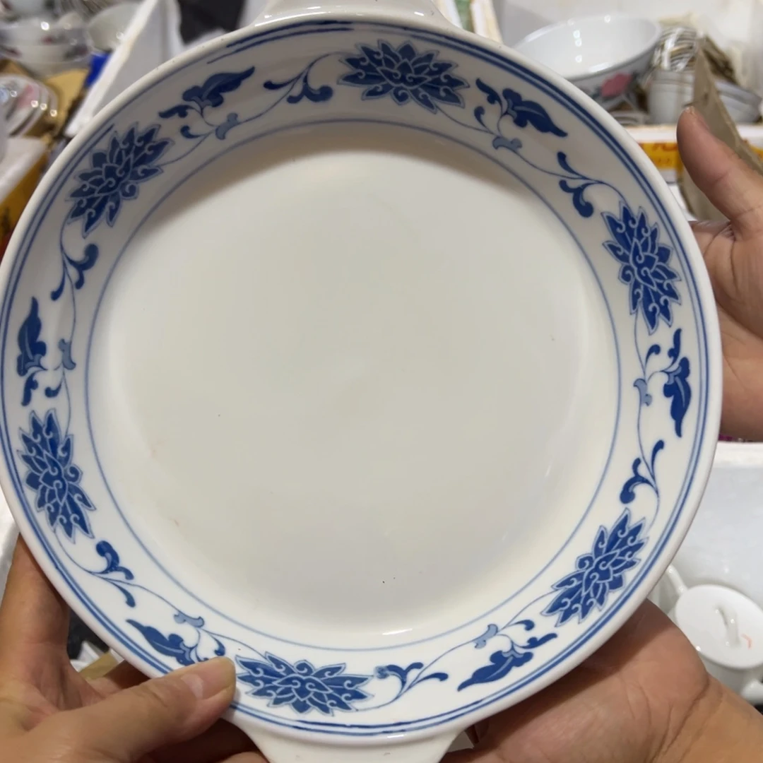 醴陵高温瓷群力139瓷，23.5厘米