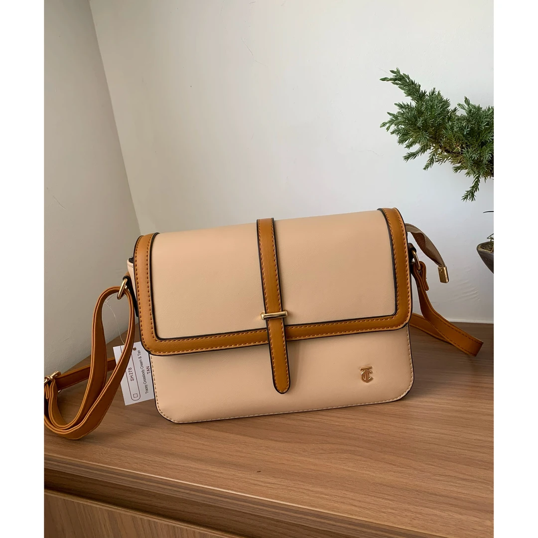 外贸尾货百搭邮差包高级感撞色潮流简约单肩斜挎女包通勤小方包