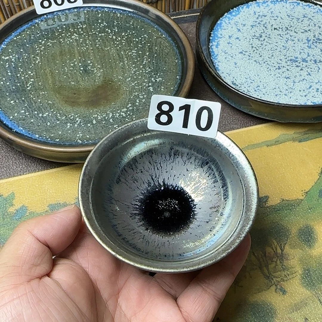 茶盏建盏杯主人杯龙窑柴烧