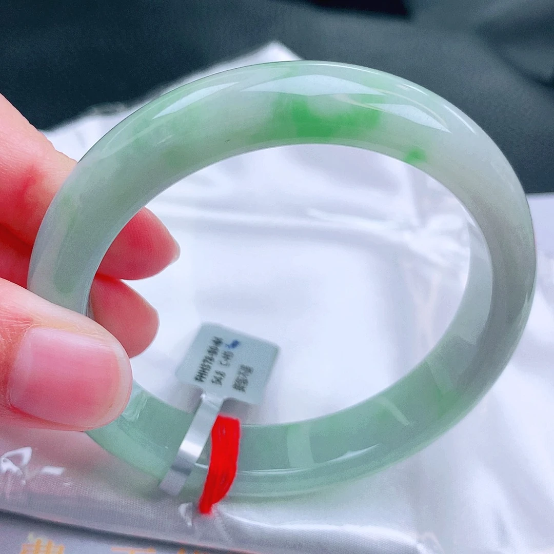 翡翠未镶嵌手镯缅甸天然a货翡翠手镯