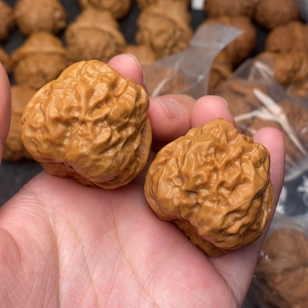 文玩核桃把件洁蛤蟆36