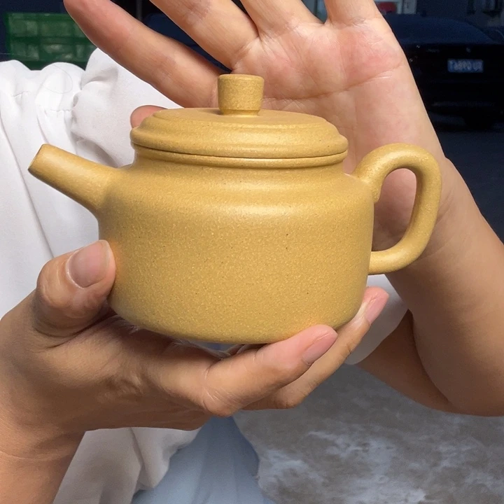茶壶紫砂黄金段瑕疵210