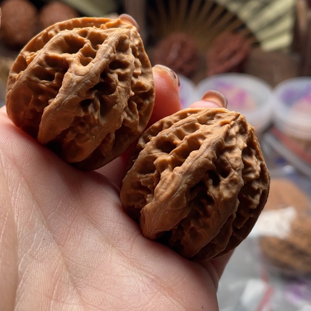 文玩核桃把件楸刀鱼16