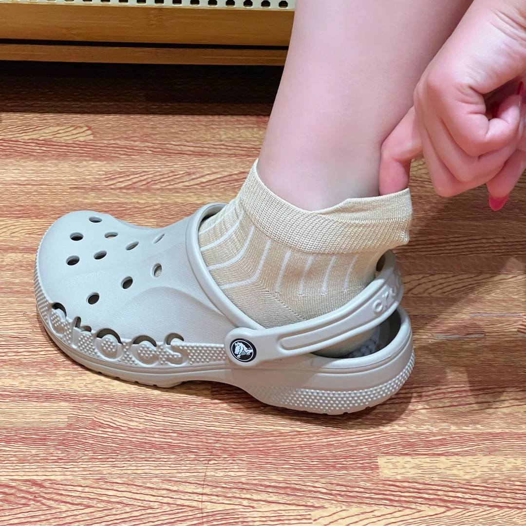 柞蚕丝女袜夏透气舒适抑菌防脚臭真丝短筒袜 ML050