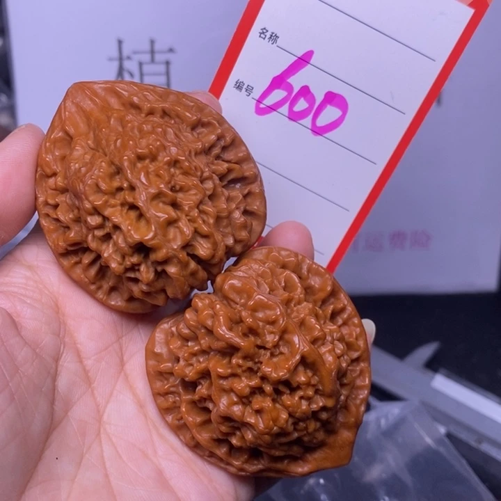 把件文玩核桃600，48.5官帽
