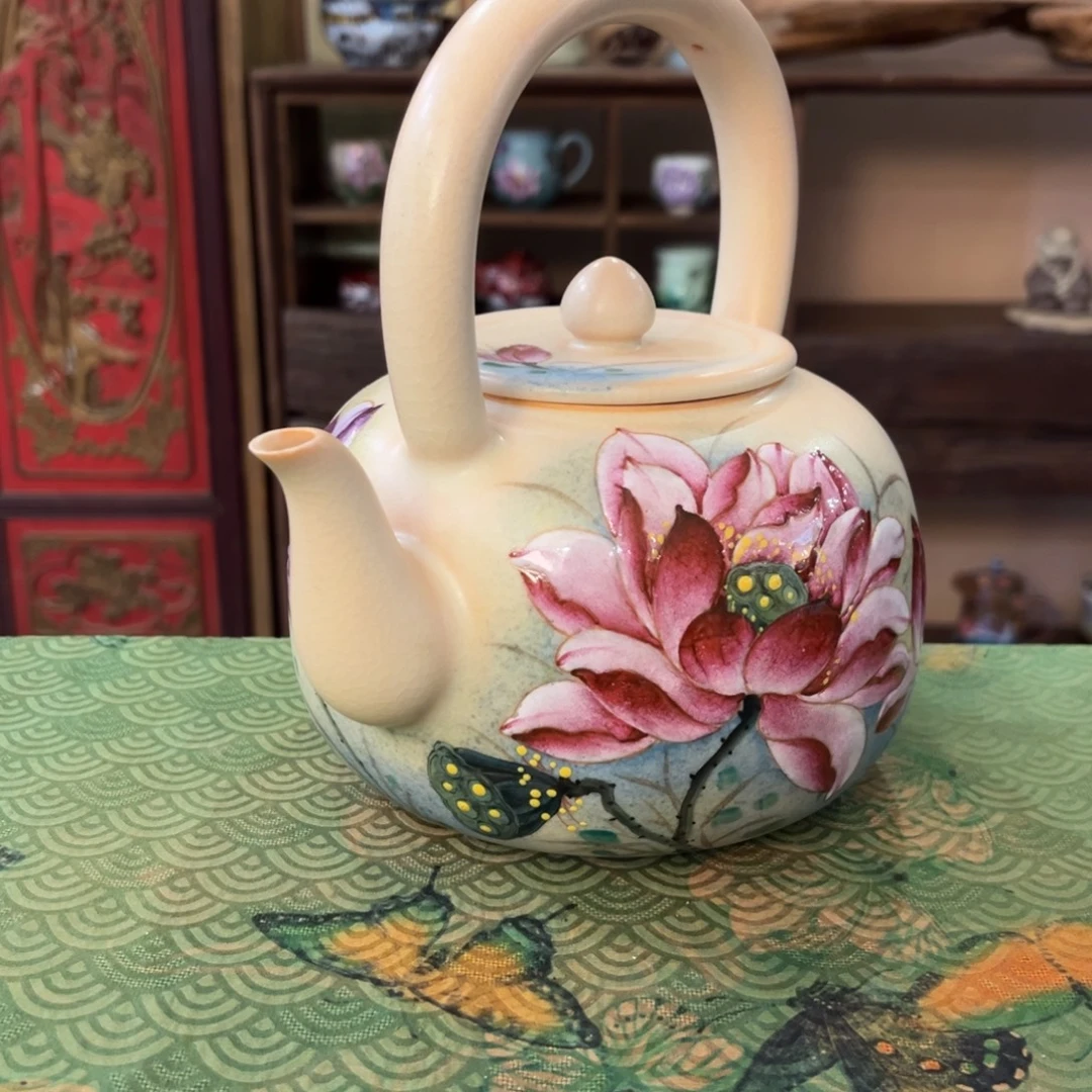 自***鱼景德镇纯手工手绘陶瓷
