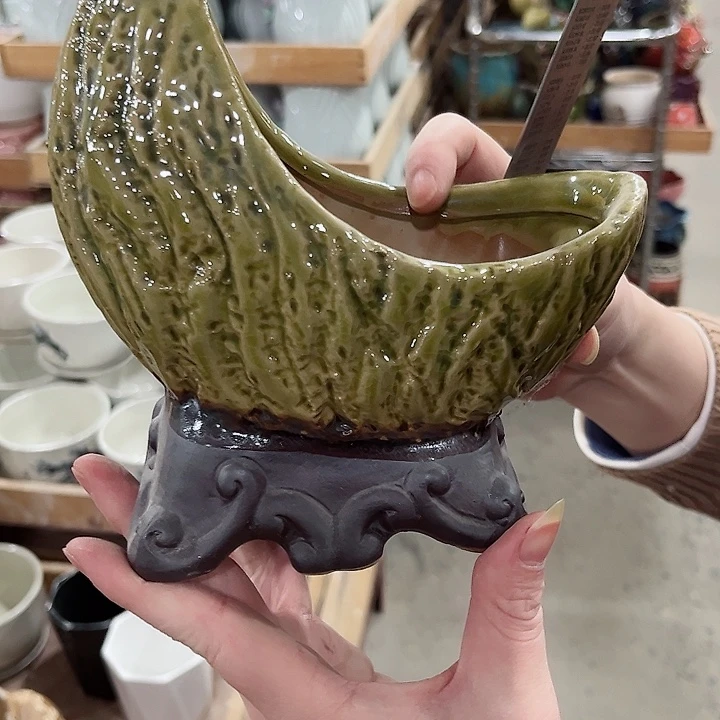 陶瓷陶瓷多肉植物花盆